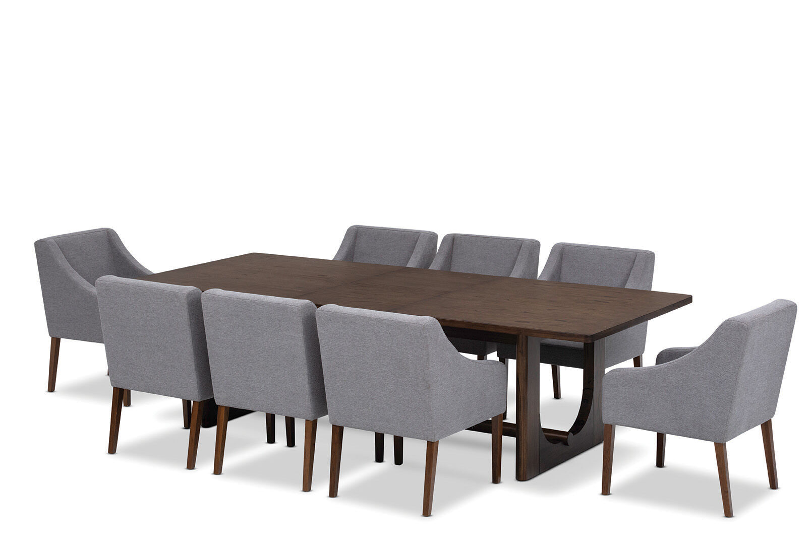 NICCOLO - 9 Piece Extension Dining Suite with Volante Dining Chairs NICCOLO