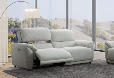KYLON FABRIC - 2.5 Seater with Inbuilt Electric Recliners