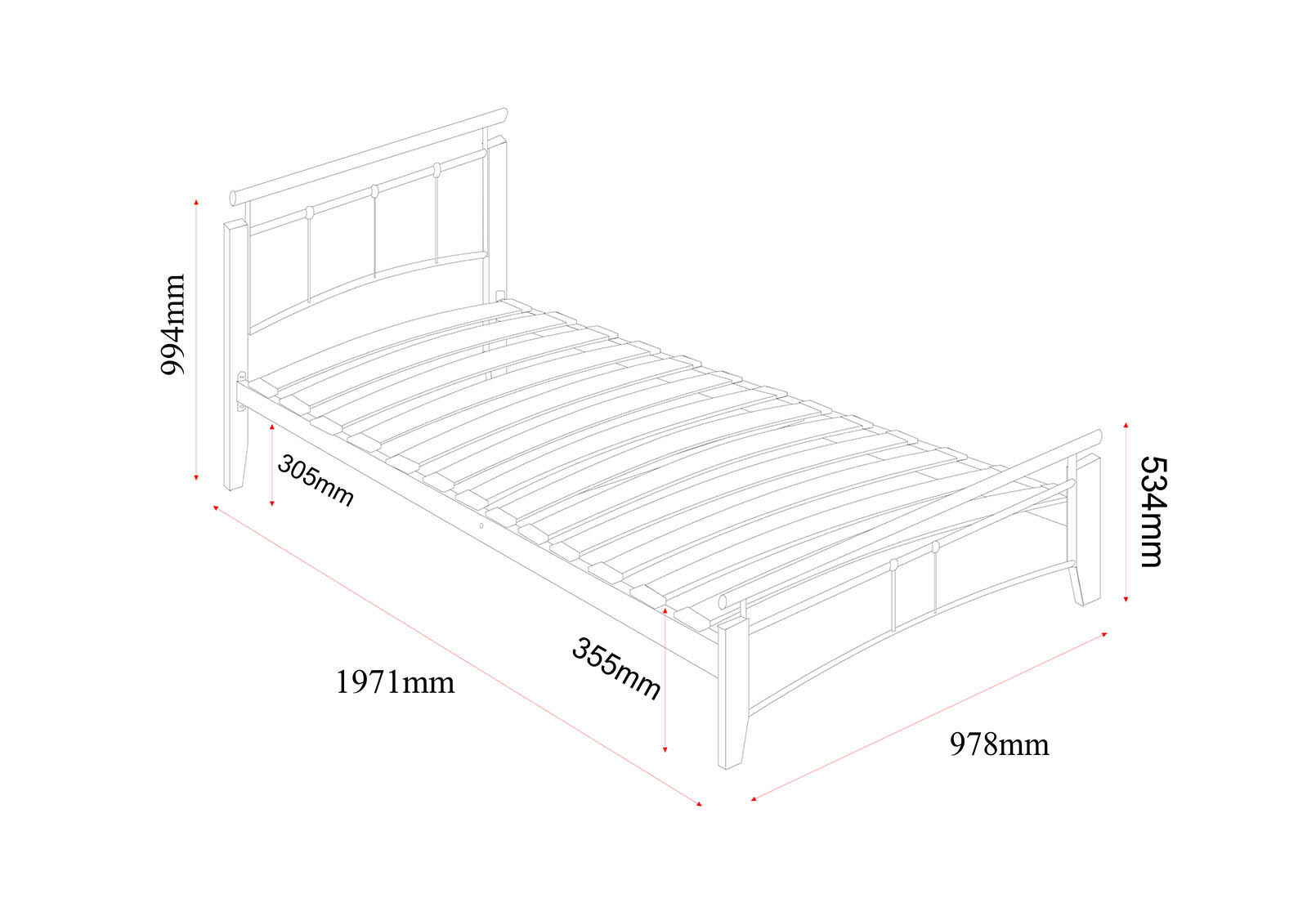 SAN BERNARDO - Single Bed SAN BERNARDO