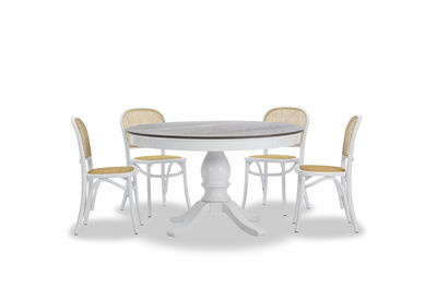 MARSEILLE MK2 - 5 Piece Dining Suite with Toulouse Dining Chairs.