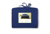 VERNA - Blue Quilt Cover Set- King VERNA