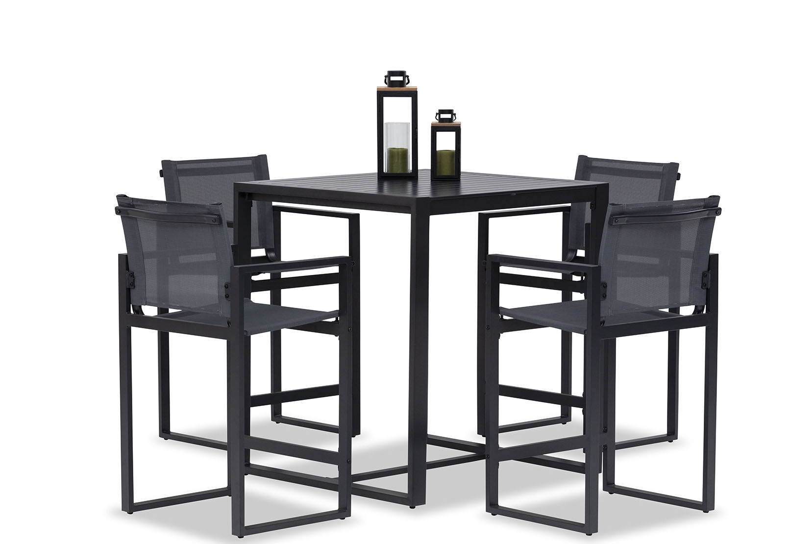 BAYVIEW - 5 Piece Outdoor Bar Setting BAYVIEW