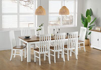 CHARLSBOURG - 9 Piece 2200 Dining Suite CHARLSBOURG
