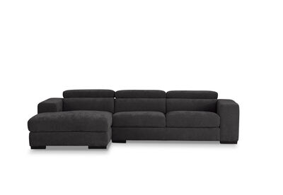 DARIO FABRIC - 3 Seater LHF Chaise