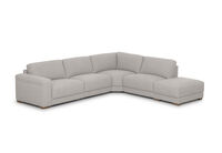 LEONE FABRIC - 5 Piece Terminal Corner Lounge LEONE FABRIC