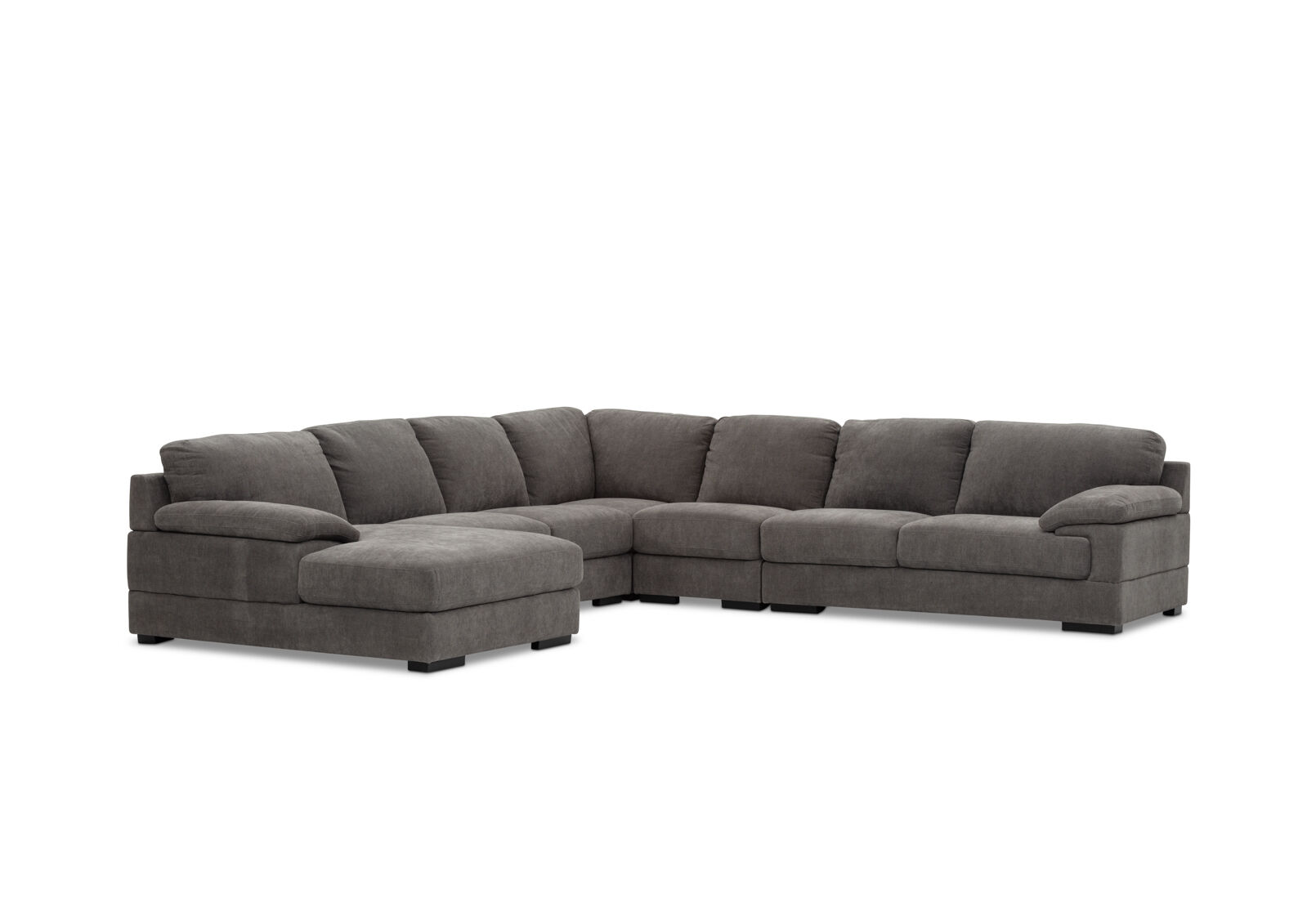 CANDACE FABRIC - 7 Seater Corner Left Hand Facing Chaise CANDACE FABRIC