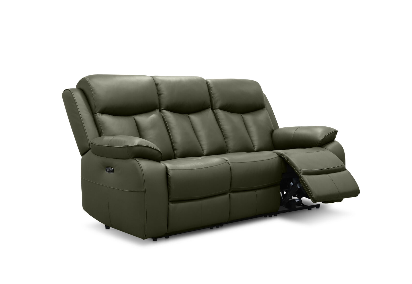 DACIA LEATHER - 3 Seater Sofa with 2 inbuilt Electric Recliners DACIA LEATHER