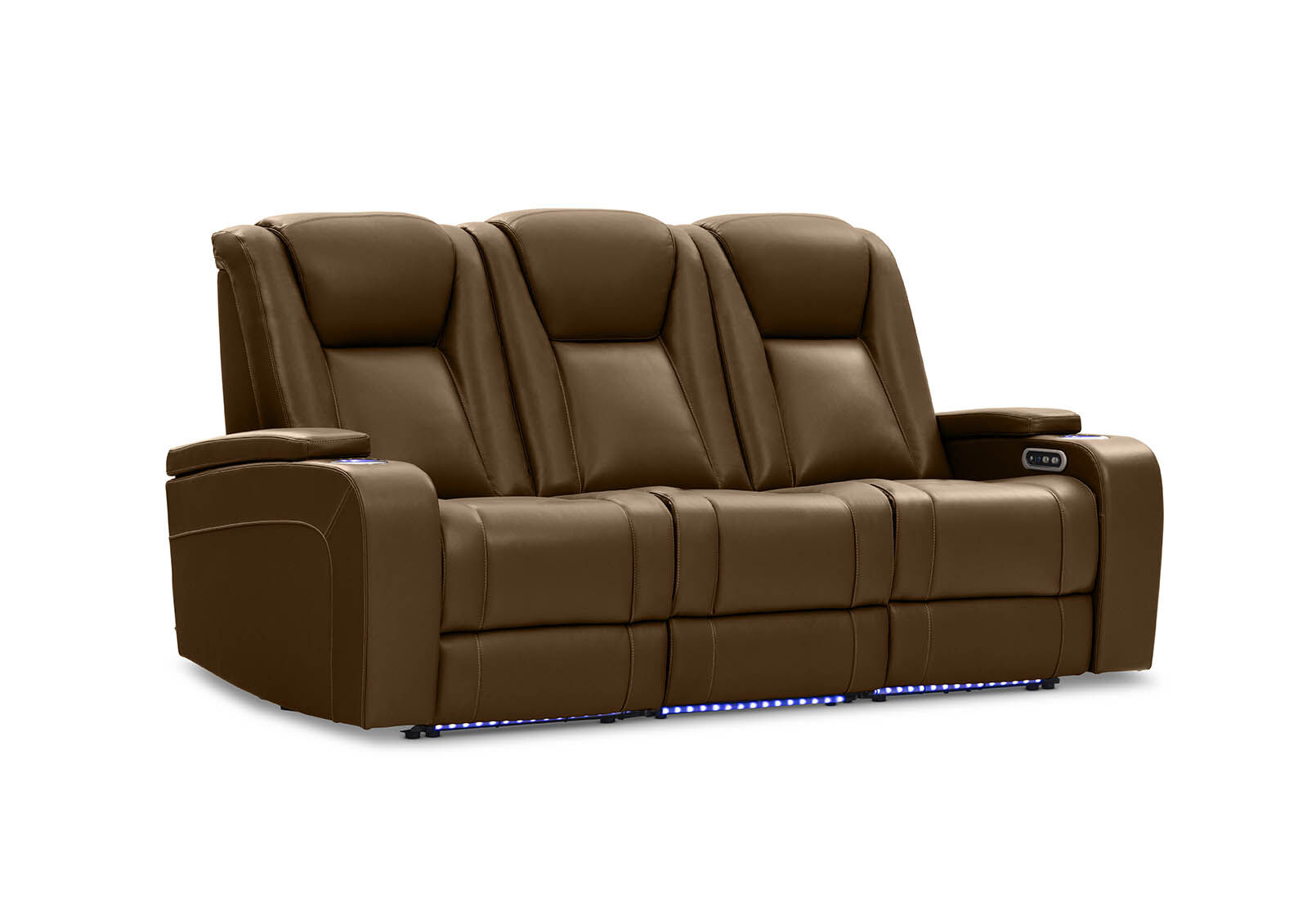 SENTINAL MK2 LEATHER - 3 Seater with 2 Electric Recliners SENTINAL MK2 LEATHER