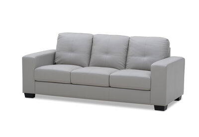 DIAMOND - Leather-Look 3 Seater Sofa