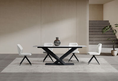 LEGANA - 7 Piece Dining Suite with Aldric Dining Chairs
