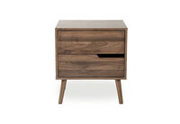 ERNEST - 2 Drawer Bedside ERNEST