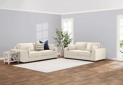 CIARA - Fabric Sofa Pair.