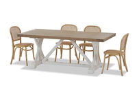 NORMANDY - 7 Piece Dining Suite with Toulouse Dining Chairs. NORMANDY