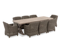 PORTOFINO - 9 Piece Outdoor Dining Suite PORTOFINO