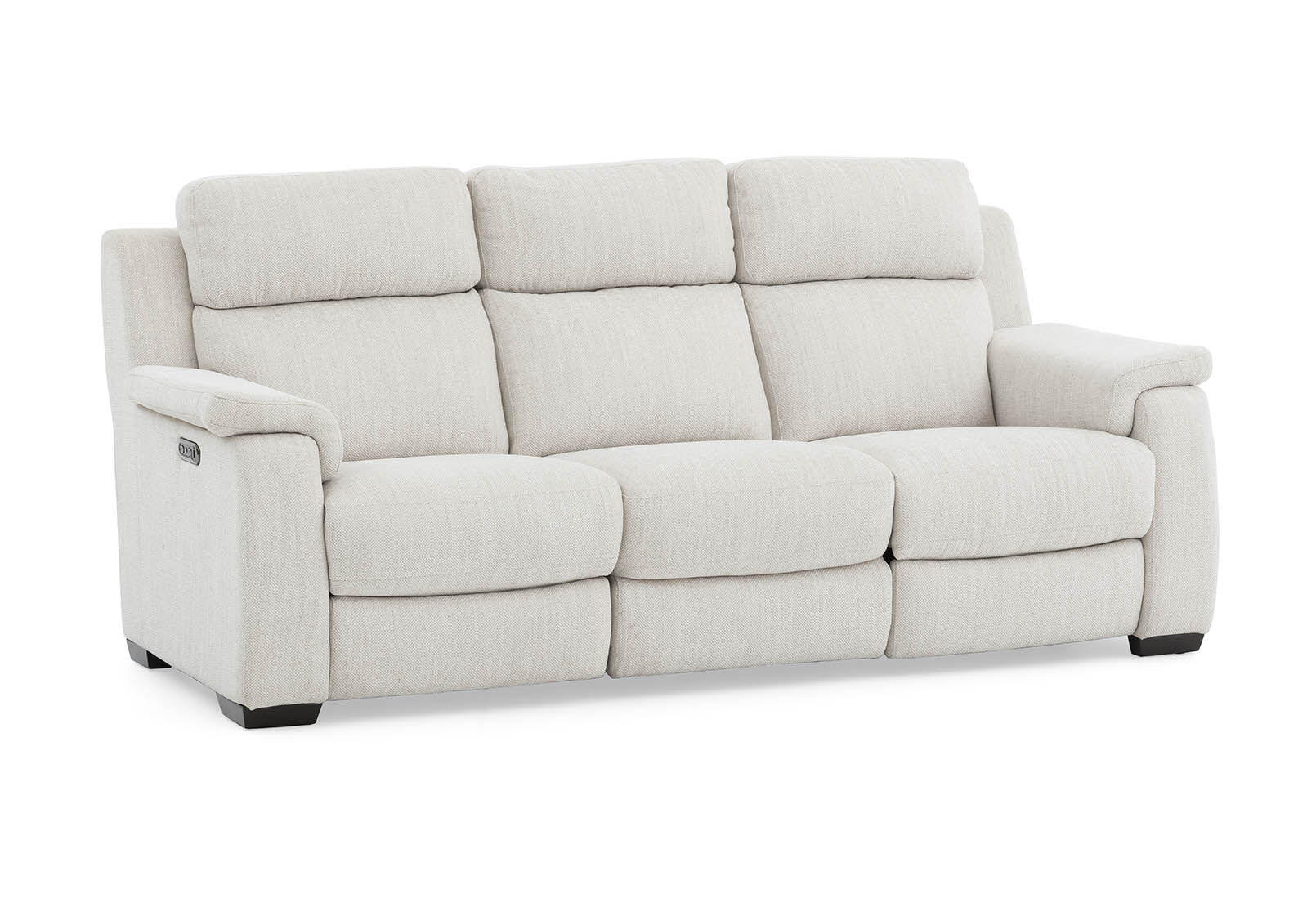 CAPELLO - Fabric 3 Seater Sofa with 2 Inbuilt Electric Recliners CAPELLO