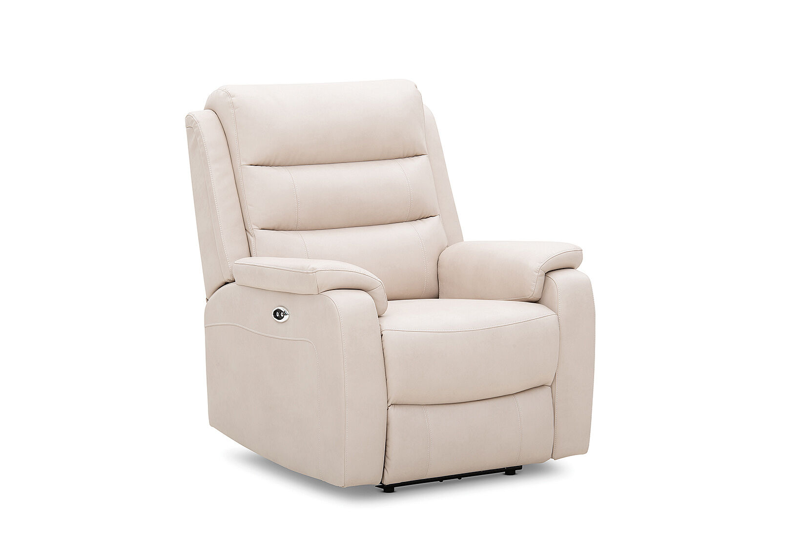 Alberto Leather Look Electric Recliner Amart Furniture