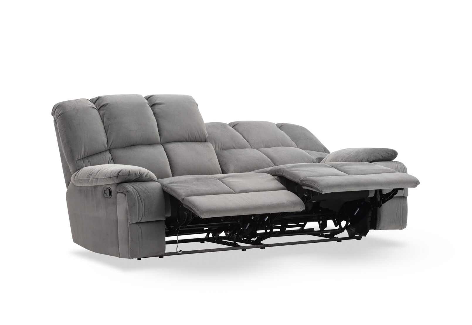 LEBRON FABRIC - 3 Seater with 2 inbuilt Recliners LEBRON FABRIC
