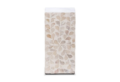 ALINA - 21cm Capiz Candle Holder