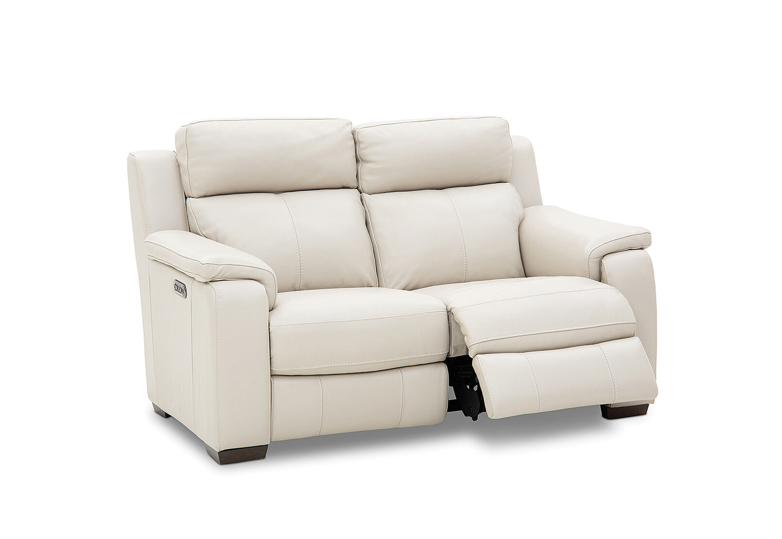 CAPELLO - Leather 2 Seater Sofa with 2 Inbuilt Electric Recliners CAPELLO