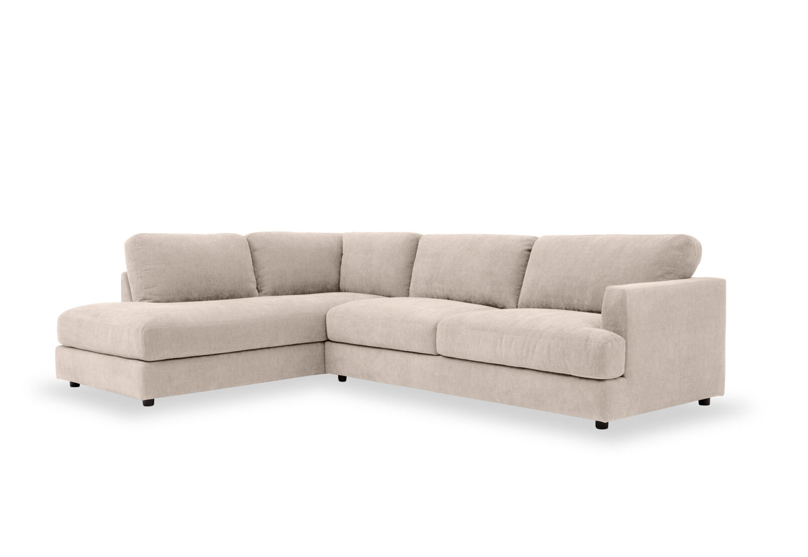 COURTNEY FABRIC - Corner Lounge with LHF Chaise COURTNEY FABRIC