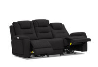 AGASSI FABRIC - 3 Seater with Dual Motor Recliner AGASSI FABRIC