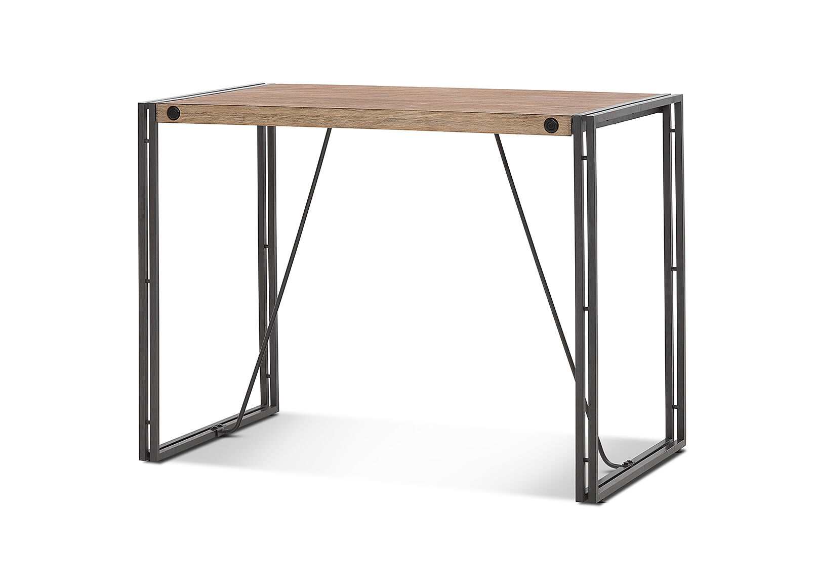 smoke brown luther bar table amart furniture