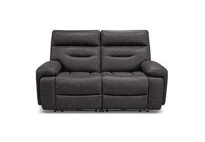 HOLLYWOOD FABRIC - Media 2 Seater with Electric Recliners