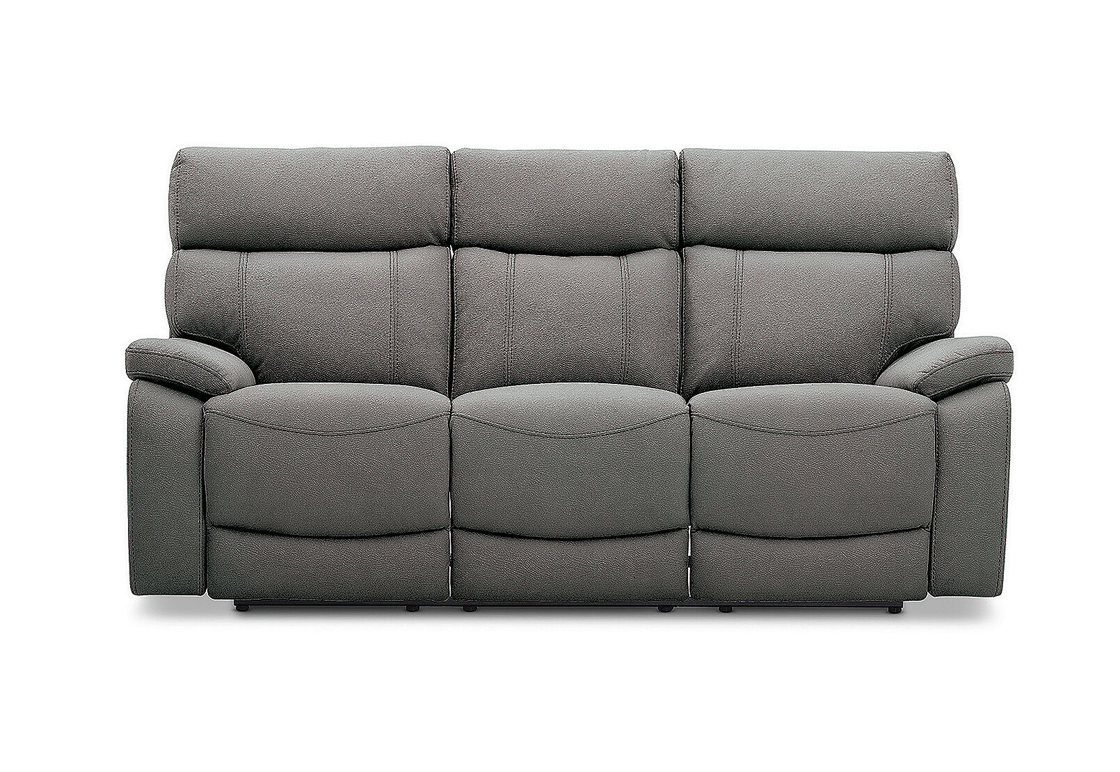 ALFRED - Fabric 3 Seater with 2 Inbuilt Recliners ALFRED
