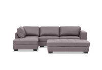 HAYWOOD - LHF Corner Lounge with Ottoman HAYWOOD