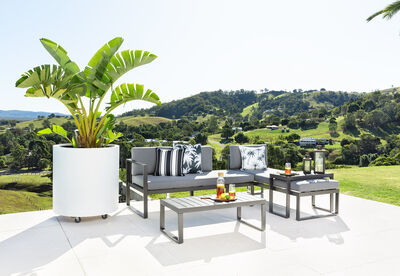 MONTEBELLO - 4 Piece Outdoor Lounge Setting