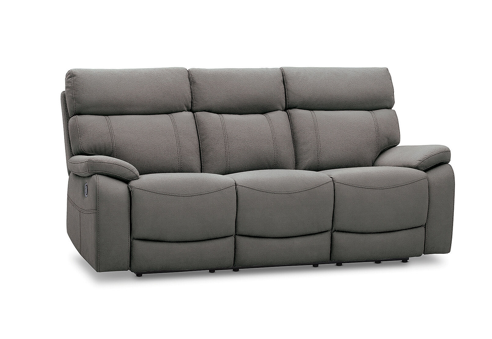 ALFRED - Fabric 3 Seater with 2 Inbuilt Recliners ALFRED