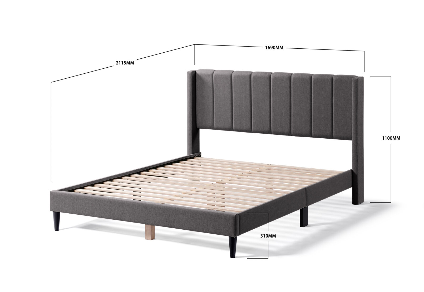 STUART - King Bed STUART