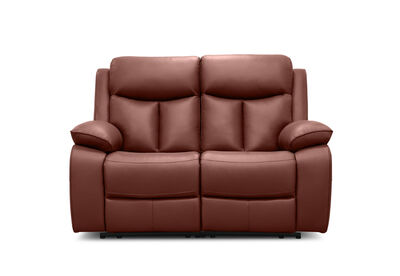 DACIA LEATHER - 2 Seater Sofa with inbuilt Electric Recliners