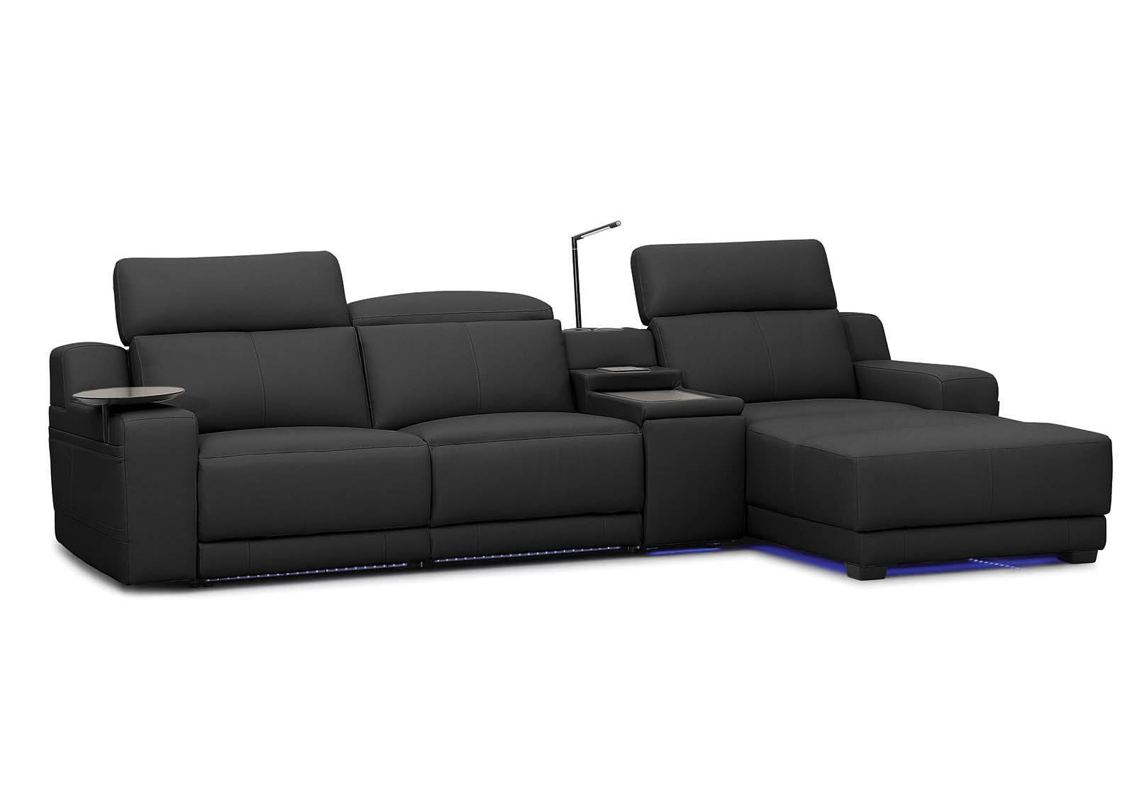CASSIUS MK2 LEATHER - 3 Seater RHF Chaise CASSIUS MK2 LEATHER