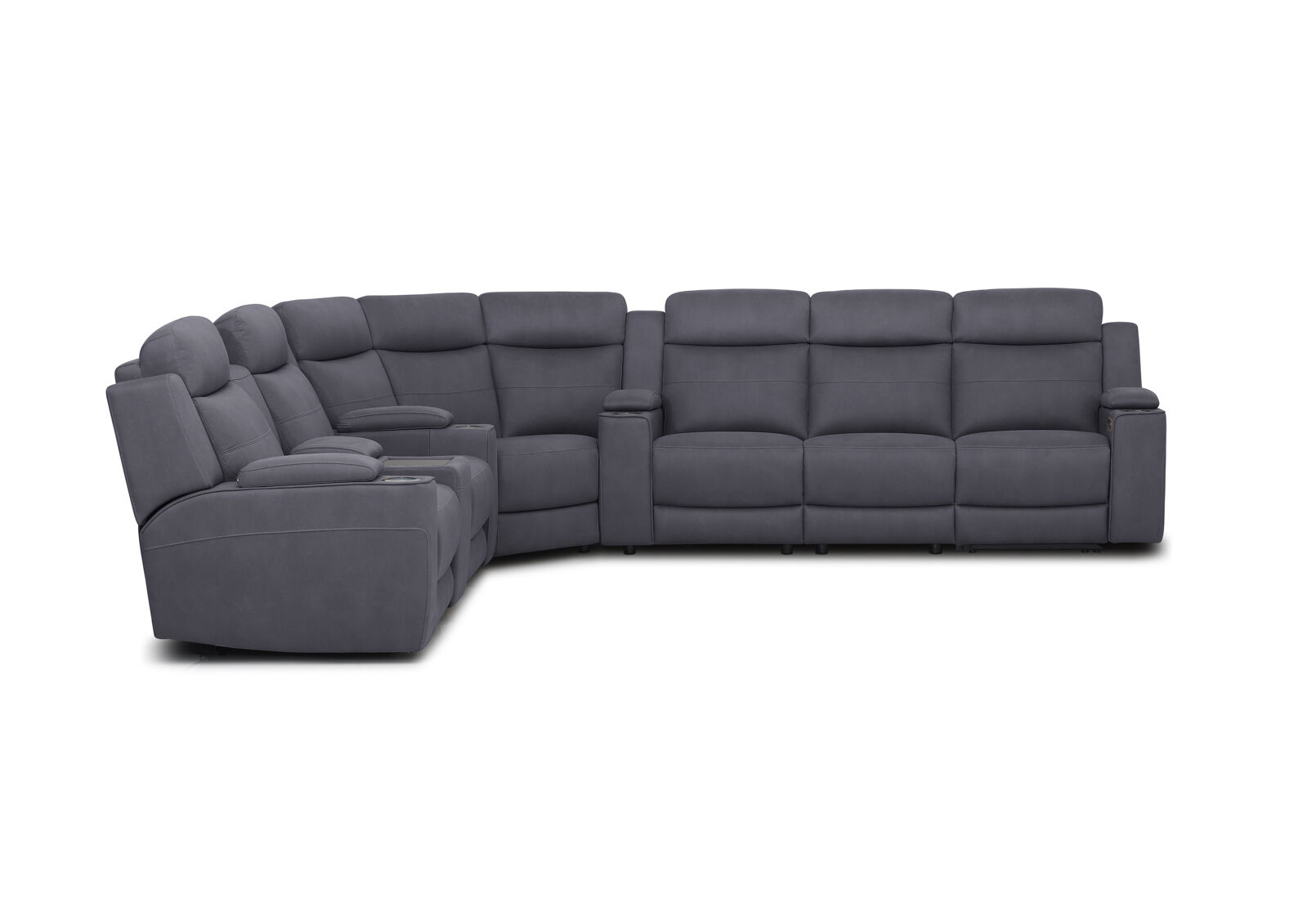 ALEXIOS - 6 Seater Corner with LHF Console ALEXIOS
