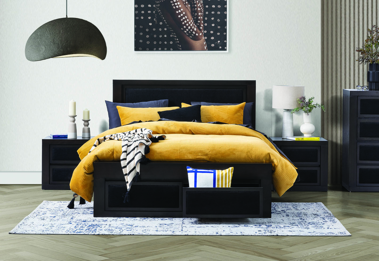 King size top bed super amart