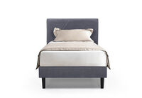 FRAZIER - Dark Grey Single Bed FRAZIER
