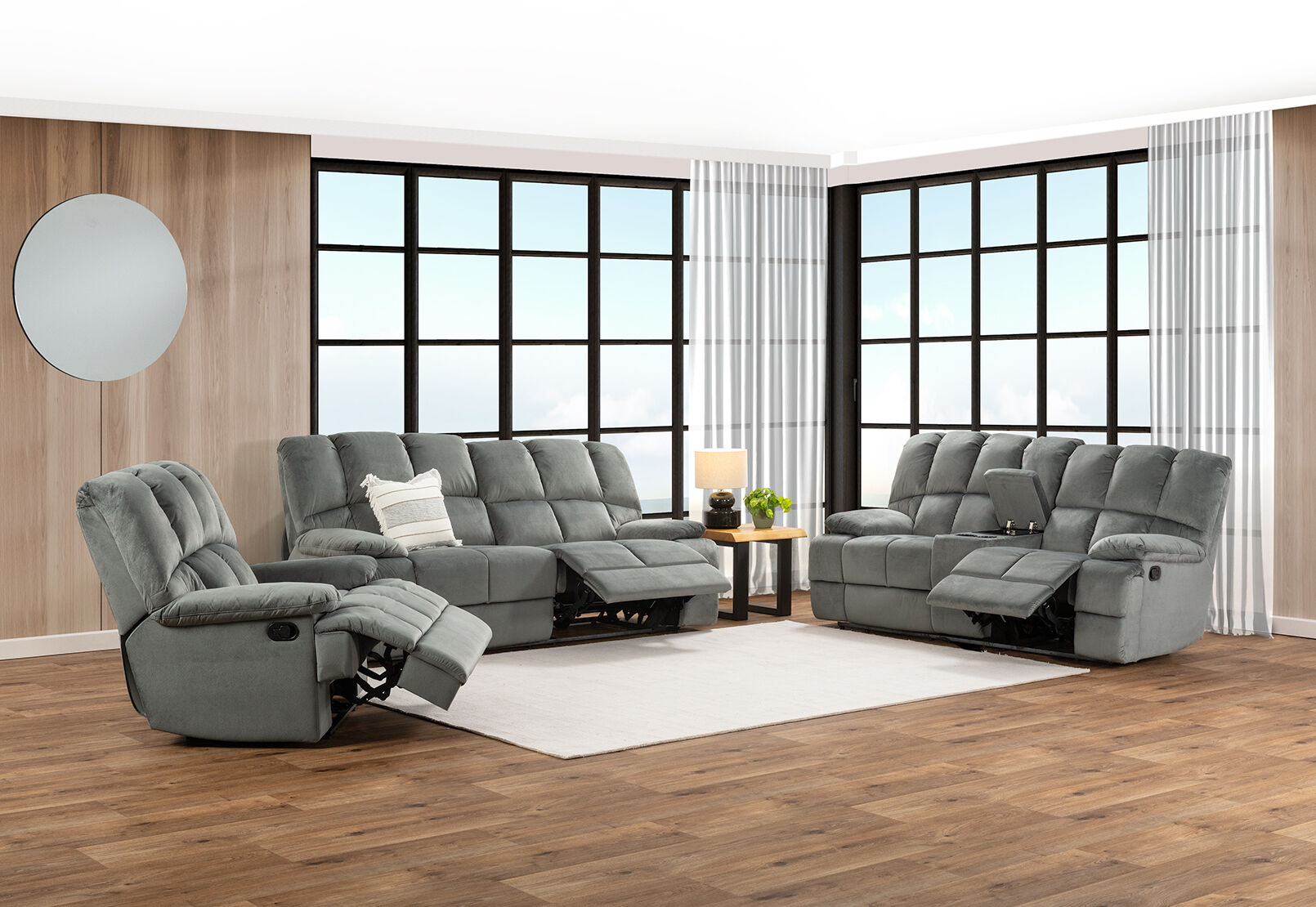LEBRON FABRIC - Recliner LEBRON FABRIC