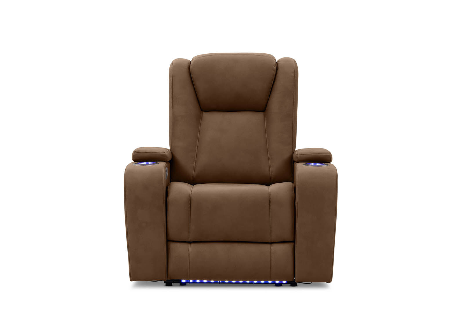 BROWN SENTINAL MK2 Fabric Electric Recliner