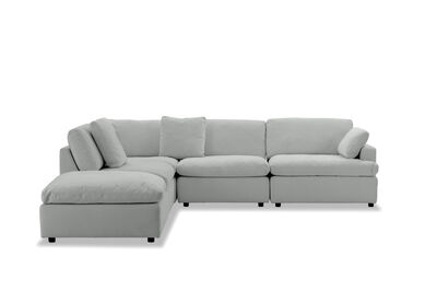 SUNNI FABRIC - 5 Piece Lounge Setting