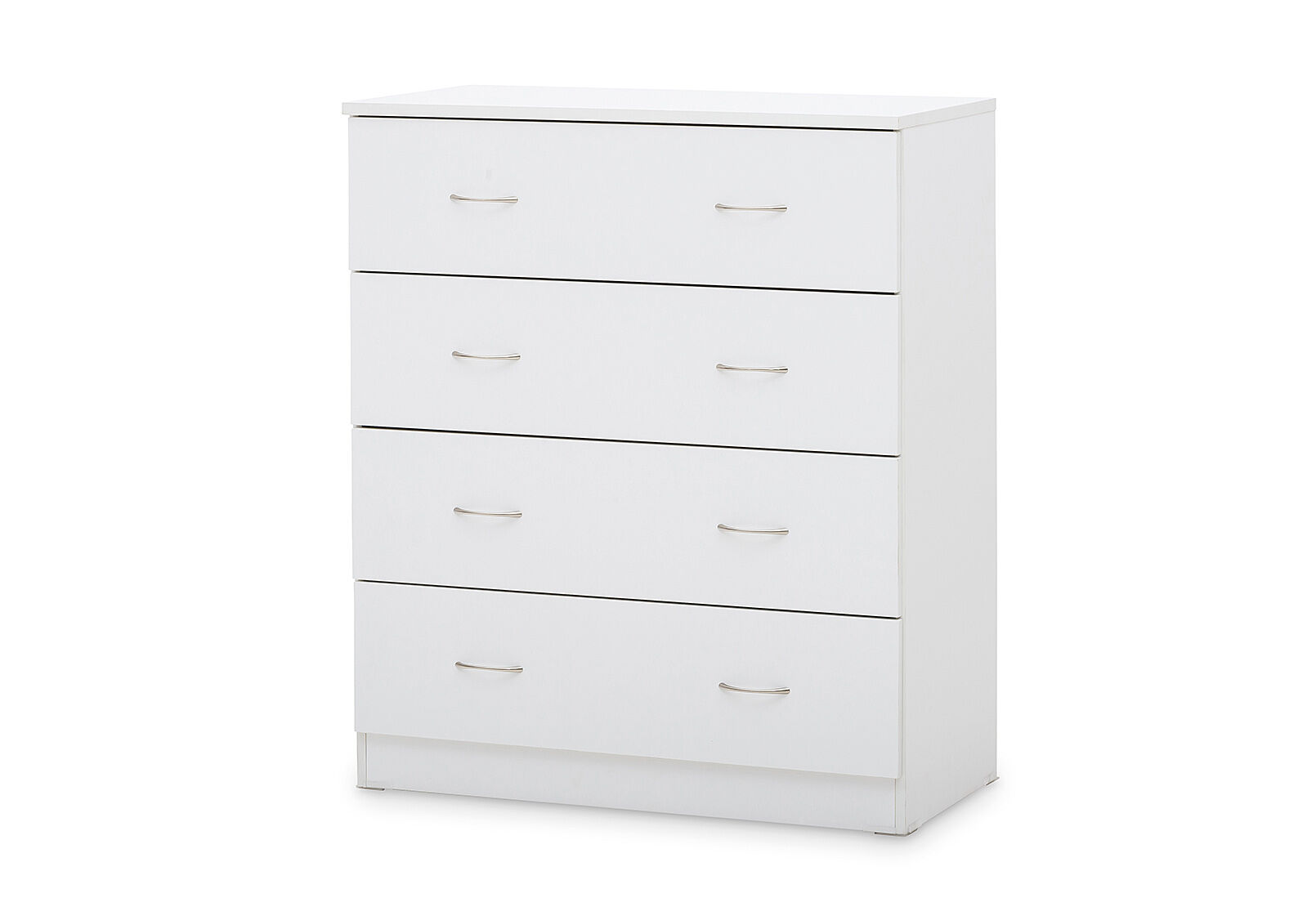 WHITE SPACESAVER 4 Drawer Tall Chest