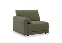 VARLEY FABRIC - Modular Left Hand Facing Chair VARLEY FABRIC