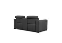 DAMIAN LEATHER - 2 Seater Sofa with inbuilt Electric Recliners DAMIAN LEATHER