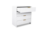 CARRARA - 4 Drawer Tall Chest CARRARA