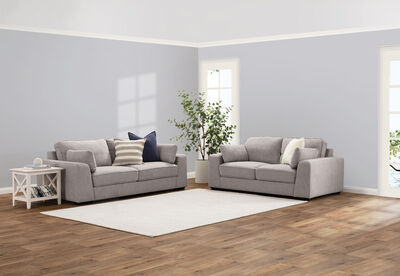 CIARA - Fabric Sofa Pair