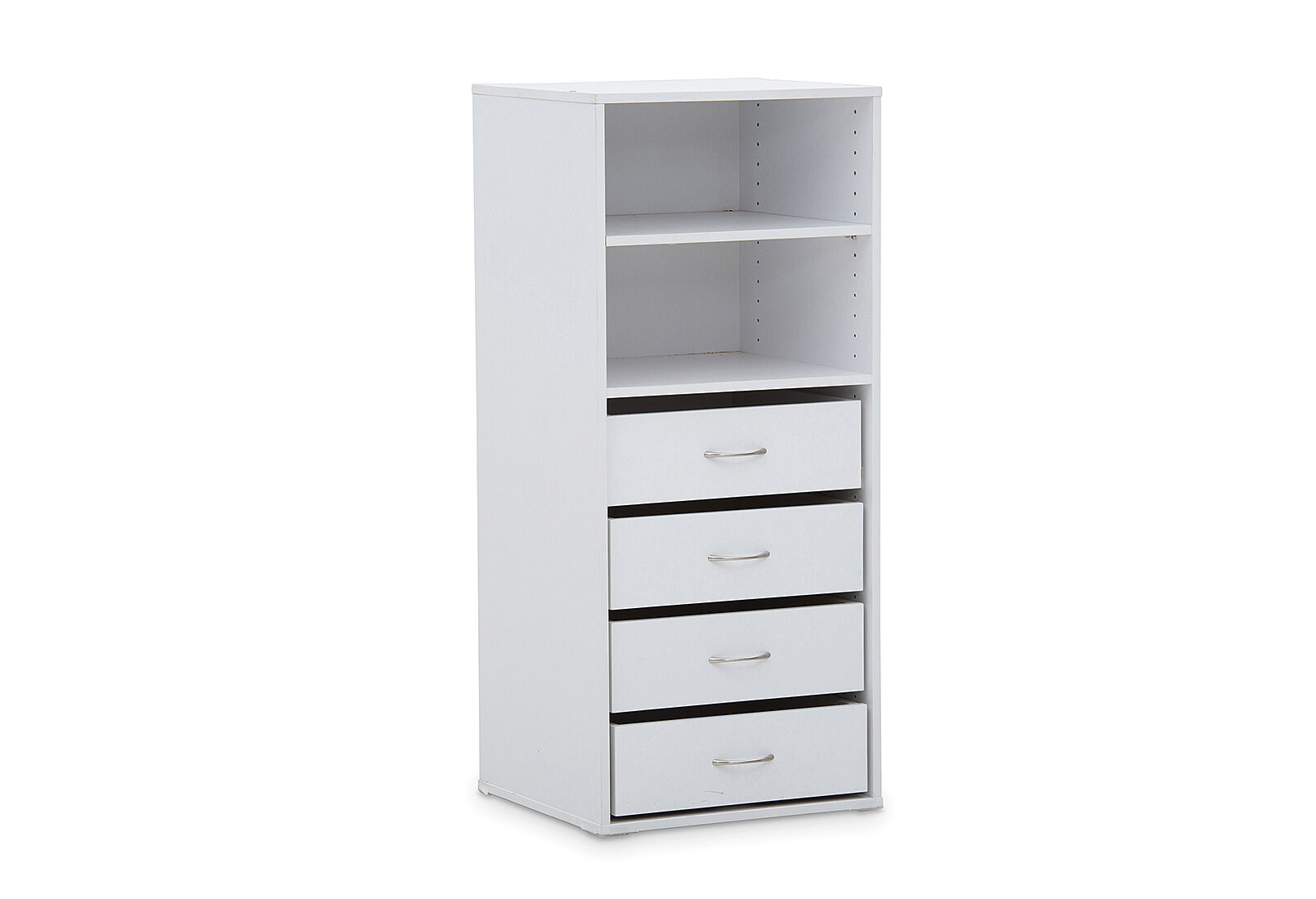 SPACESAVER - Module 4 Drawer Unit with 2 Shelves SPACESAVER