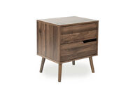 ERNEST - 2 Drawer Bedside ERNEST