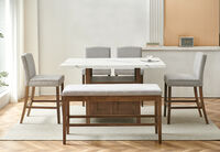DIONE - 6 Piece High Dining Setting DIONE