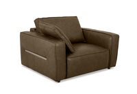 CIMIANO LEATHER - 1.5 Seater Accent Chair CIMIANO LEATHER