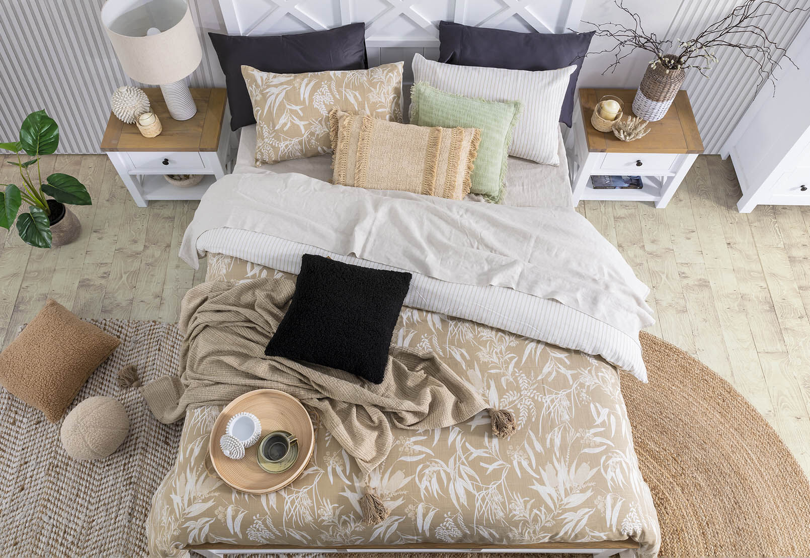 WARINGA - Queen Bed Quilt Cover Set WARINGA